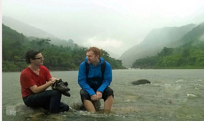 Canadian-Guest-in-Rain-at-Bisnakandi-(Bisnakandi)-01 (1)